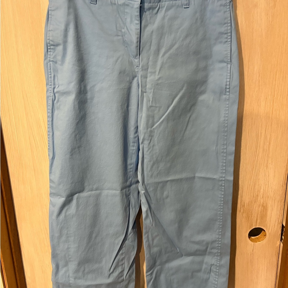 Talbots Women's Light Blue Trousers